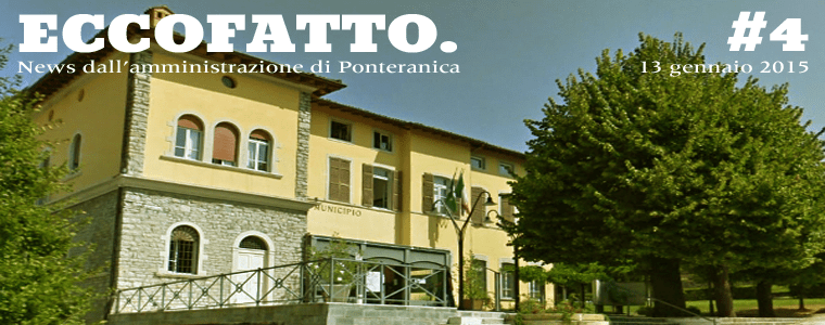 ECCOFATTO: news dall’amministrazione di Ponteranica #4