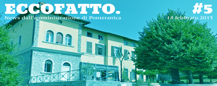 Eccofatto: news dall’amministrazione di Ponteranica #5